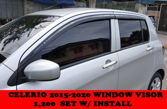 WINDOW VISOR CELERIO 2015-2020 